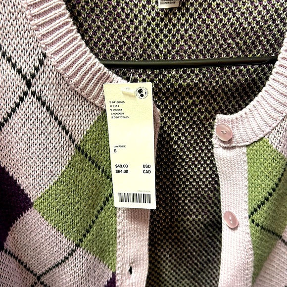 NWT Santorini Buttoned Sweater Vest Top - Picture 4 of 7